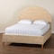 Bali & Pari Lanica Japandi Sun-Bleached Braided Rattan Queen Size Bed 250-14313-ZORO - alternate 2