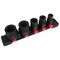 Performance Tool 5 pc. Bolt Extractor Set, Spiral Grip, CrMo Steel, 3/8 in. Drive W38922 - alternate 1