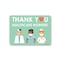 Signmission Public Safety, 7" Height, 10" X 7", Thank You Healthcare Workers 2, Thank You Healthcare Workers 2 OS-NS-D-710-25429 - alternate 1