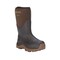Dryshod Mens Haymaker Mid- Calf Farm Boots, Rubber, Waterproof, Brown, Pull On, Size 9 HAY-MM-BR-009 - alternate 2