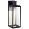 Nuvo Luca, Large Outdoor Lantern, Sand Black Finish, Clear Beveled Glass 60/8512 - alternate 2