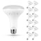 Luxrite BR30 LED Light Bulb, 10W (85 Watt Equivalent), 5CCT 2700K 3000K 3500K 4000K 5000K, 12PK LR31628 - alternate 1