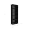 Homeroots Set of Three Black Wood Four Tier Bookcases 546348 - alternate 3