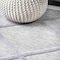 Jonathan Y Salines Diamond Trellis Light Gray 5 ft Round Indoor/Outdoor Area Rug IBZ101C-5R - alternate 2