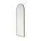 Homeroots 70" Gold Arch Metal Framed Accent Mirror 376436 - alternate 3
