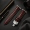 Elegani Lizard-Embossed Leather Watch Replacement Band Compatible with Apple Watch 41mm, Brown LZQR-BRN-41mm - alternate 2