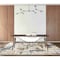 Homeroots 71" Brown Rectangular Manufactured Wood And Solid Wood Dining Table 486021 - alternate 3