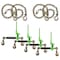 Mytee Products Chain Binder Kit - 4Pc 5/16in-3/8inFolding Binder & 4Pc 5/16inx36in Safety Chain, 4PK CBFH56x4-SC51636x4-KIT - alternate 1