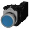 Siemens Illuminated pushbutton, 22 mm, round, metal, shiny, blue 3SU1152-0AB50-1FA0-ZY13 - alternate 2