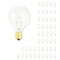 Bulbrite 10w G12 Clear Dimmable (E12) Candelabra Screw Base Warm Wht Lght Incandescent Lght Bulb, 2700K, 5PK 861953 - alternate 1