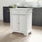 Crosley Lafayette Stone Top Portable Kitchen Island/Cart KF30020BWH - alternate 2