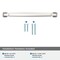 Amerock Stature 7-9/16 inch 192mm Center-to-Center Satin Nickel Cabinet Pull BP55510G10 - alternate 2