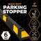 Xpose Safety Parking Block, Rubber, 4 in Height, 72 in Length, Black/Yellow 2 PK PBS-6-2-X-S - alternate 3