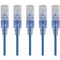 Monoprice SlimRun Cat6A Ethernet Patch Cable - Snagless RJ45_ UTP_ Pure Bare Cop 29425 - alternate 1