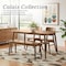 Alaterre Furniture Calais Dining Mid Century Modern 46" Solid Wood Dining Bench Entryway Bench w/ Minimalist Design ANCA0390 - alternate 3