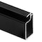 Prime-Line Screen Frame 3/4 in. x 5/16 in. x 72 in., Matte Black (20 Pack) MP140388 - alternate 1