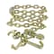 Mytee Products 5/16in x 6ft G70 Tow Chain w/ RTJ & Grab Hook w/ Enlarged Links - Plain on One End CH5166-RTJ-GH-P - alternate 3