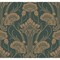 York Wallcoverings Nouveae Damask Green Wallpaper Sample CA1566SAM - alternate 1