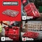Milwaukee Tool 10 Compartments PACKOUT Tool Case, 16-3/8 in W x 16-1/4 in D x 2-1/2 in H, Red 48-22-8431 - alternate 3