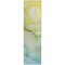 Homeroots 8' Runner Green Abstract Washable Non Skid Indoor Outdoor Runner Rug 559803 - alternate 3