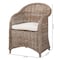 Bali & Pari Amanda Antique Kubu Grey Rattan Armchair 267-14704-ZORO - alternate 2
