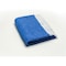 Homeroots 50" X 60" Royal Blue And White Woven Herringbone Plush Throw Blanket 475721 - alternate 4