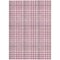 Homeroots 10' X 14' Blush Gray And Ivory Plaid Washable Indoor Outdoor Area Rug 601463 - alternate 2