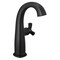 Delta Stryke Single Handle Mid-Height Bathroom Faucet, 6.63 in, Matte Black 6776-BL-DST - alternate 2