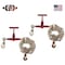Mytee Products 2PK 5/16in-3/8in Durabilt T-Handle Ratchet Chain Binder w/6ft Extension & Grab Hook, 2PK CBRS-DR516-THCAx2 - alternate 1