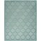 Homeroots 7' X 10' Aqua Indoor Outdoor Area Rug 522132 - alternate 2
