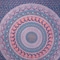 Homeroots 92" X 84" Green Blue And Orange Mandala Cotton Hanging Tapestry 397406 - alternate 2