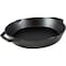 Lodge Cast Iron Dual Handle Pan 12 in. Black L10SKL - alternate 1