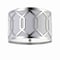 Jonathan Y Hex 2-Light 12.5" Metal LED Flush Mount, Chrome JYL3501B - alternate 2