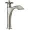 Delta Dorval Single Handle Mid-Height Vessel Bathroom Faucet 657-SS-DST - alternate 1