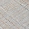 Homeroots 9' X 12' Gray Brown And Ivory Striped Washable Indoor Outdoor Area Rug 597395 - alternate 2