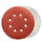 Gator Finishing Red Resin 5 in. Hook and Loop Sanding Discs, 120 Grit, Fine, 5PK 3723 - alternate 2