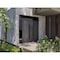 Vdomdoors Aluminum Double Doors Dekton 0163 Ardesia Nero 1 Sidelight and Top Transom Entry Door Painted (W84x DEKTON0163DEXD-ARD-W72+12xH96+14-RH-O - alternate 2