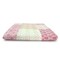 Homeroots 70" X 50" Pale Pink Kantha Cotton Patchwork Throw Blanket with Embroidery 516585 - alternate 4