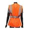 Pip ANSI Type R Class 2 Women's Contoured Mesh Vest with Adjustable Waist 47208/LXL - alternate 2