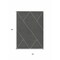 Homeroots 5' X 8' Black And Ivory Geometric Washable Indoor Outdoor Area Rug 612107 - alternate 3
