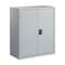 Hirsh Storage Cabinet, 42 in H, 36 in W, 18 in D, Recessed Twist, Keyed, Light Gray, 2 Shelves 22003 - alternate 1