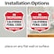 Signmission California No Trespassing Shield Sign Ca, 4 inch X 4 inch, Vinyl Decal, 2PK SHI-D-2PACK-4-368 - alternate 3