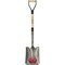 Truper Tru Pro 30'' Wood D-Handle Square Point Shovel PCY-RBA - alternate 2