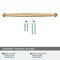 Amerock Renown 10-1/16 inch 256mm Center-to-Center Champagne Bronze Cabinet Pull BP36988CZ - alternate 2