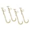 Mytee Products 15 in G70 J Hook w/ T-J Hooks and Enlarged Link, 5,400 lbs WLL, G70, 4PK JHook15-TJx4 - alternate 1