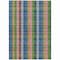 Homeroots 8' X 10' Navy Blue Pink And Sage Plaid Washable Indoor Outdoor Area Rug 613978 - alternate 2