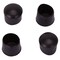 Prosource Furniture Leg Tip, Round, Plastic, Black, 1/2 in Dia, 5/8 in H FE-50601-PS - alternate 2