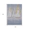 Homeroots 10' X 14' Blue And Gold Nautical Washable Indoor Outdoor Area Rug 631034 - alternate 3