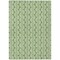 Homeroots 8' X 10' Green And Ivory Ogee Washable Indoor Outdoor Area Rug 601563 - alternate 3