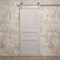 Sartodoors Modern Barn Door 42 x 80 inches, Ego 5012 Painted White Oak, 8FT Silver Rail Track Heavy Hardware EGO5012BD-S-PWO-42 - alternate 3
